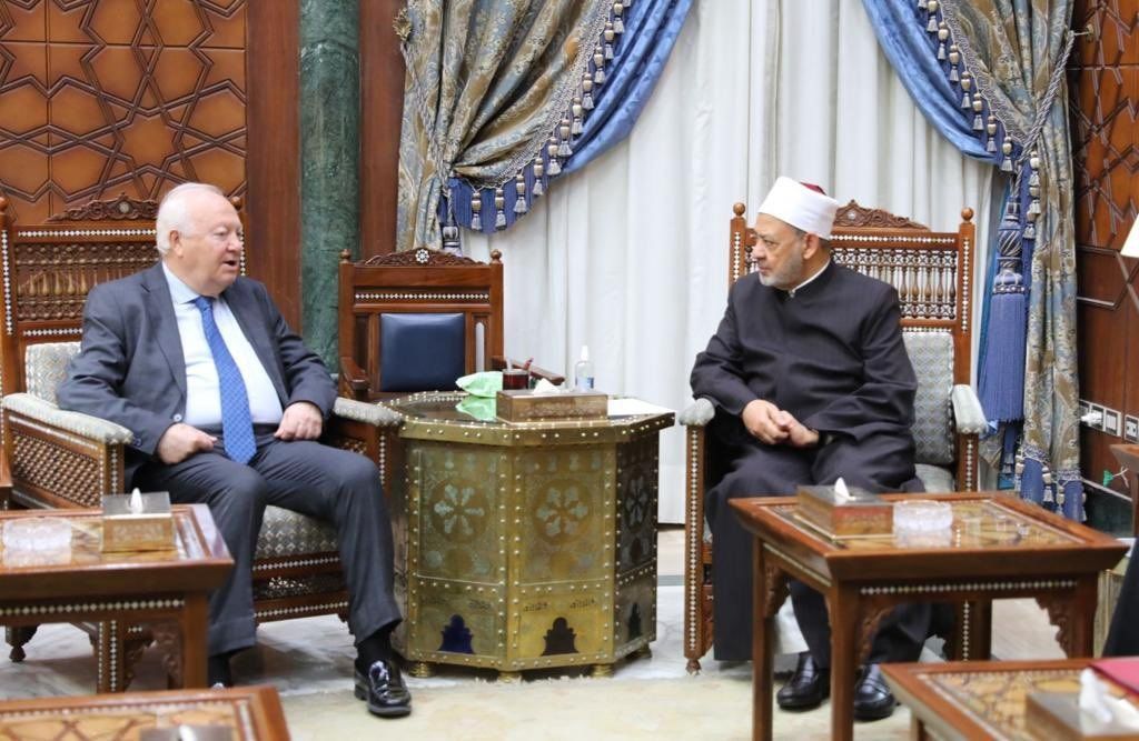 Pertemuan Wakil PBB di Masyakhah Al-Azhar, Kairo, Mesir