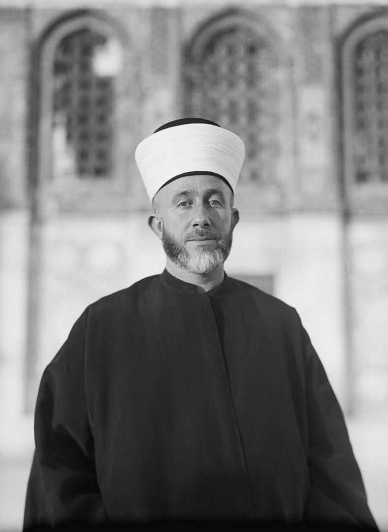 FOTO Syekh Muhammad Amin Al-Husaini, Mufti Al-Quds. (Public Domain)