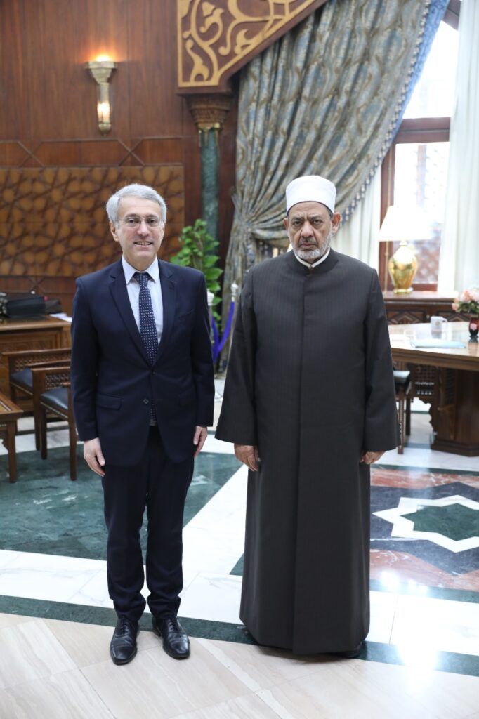 FOTO Duta Besar Brasil bersama Imam Akbar Al-Azhar.