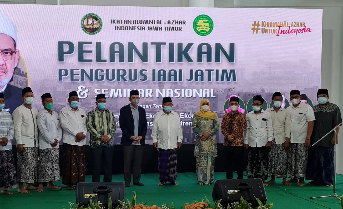 FOTO: Pengurus Ikatan Alumni Al-Azhar Indonesia (IAAI) Jawa Timur. (Istimewa)