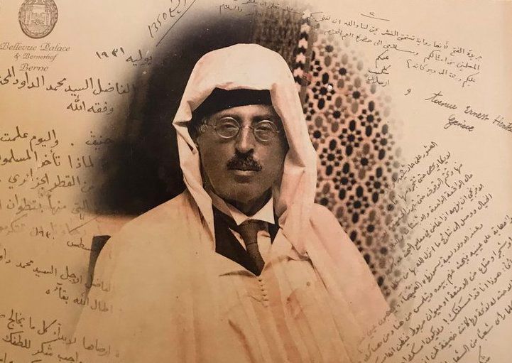 FOTO Ilustrasi untuk bergambar Syakib Arslan (Repro Dar Al-Watsaiq Al-Qoumiyyah)