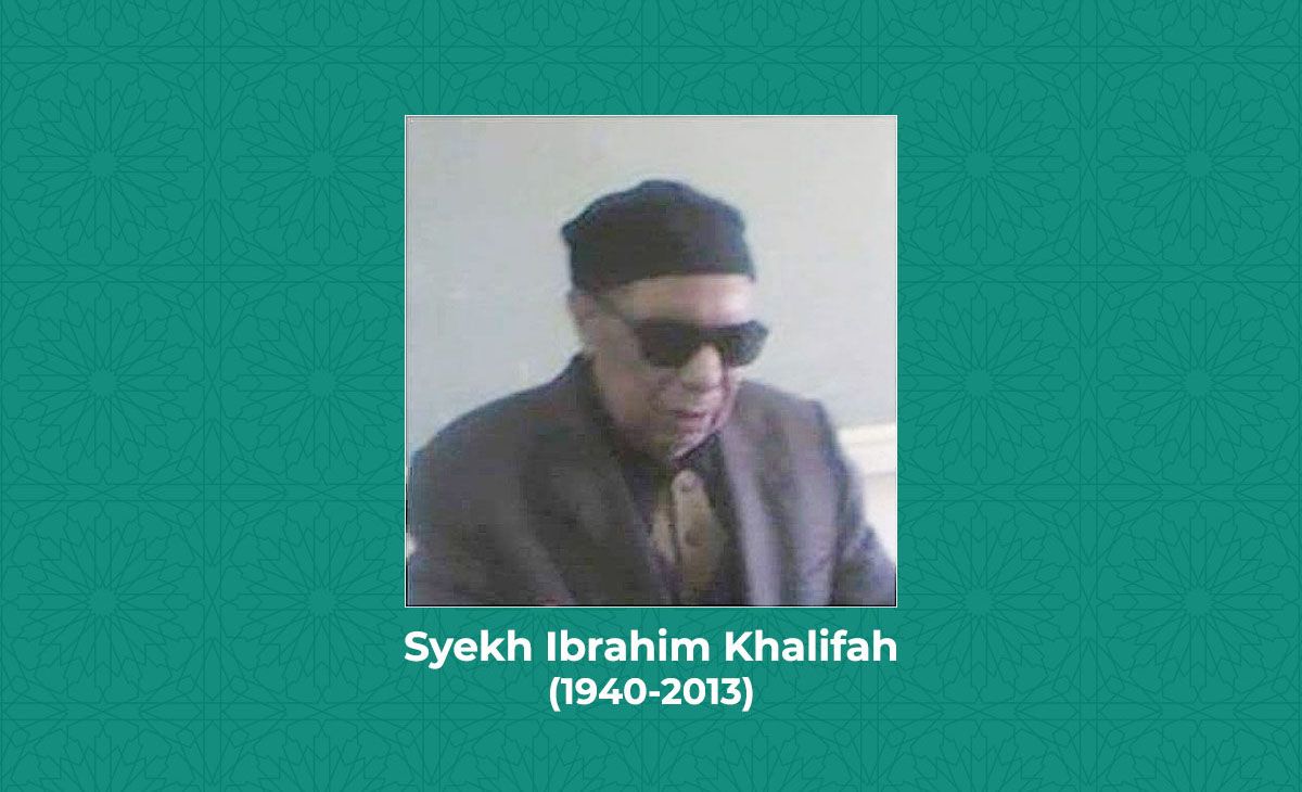 FOTO Syekh Prof. Dr. Ibrahim Khalifah (istimewa)