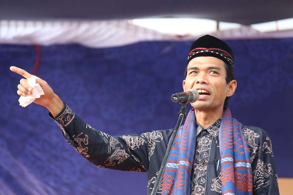 FOTO Ustadz Abdul Somad dalam salah satu ceramah (public domain)