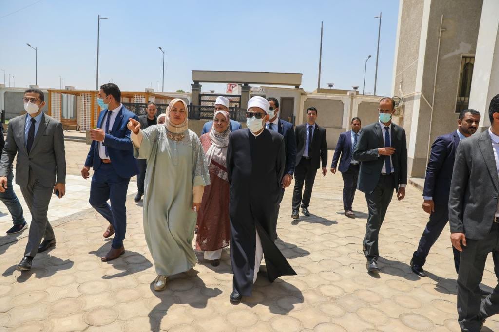 FOTO Kunjungan Imam Akbar bersama rombongan. (Al-Azhar)