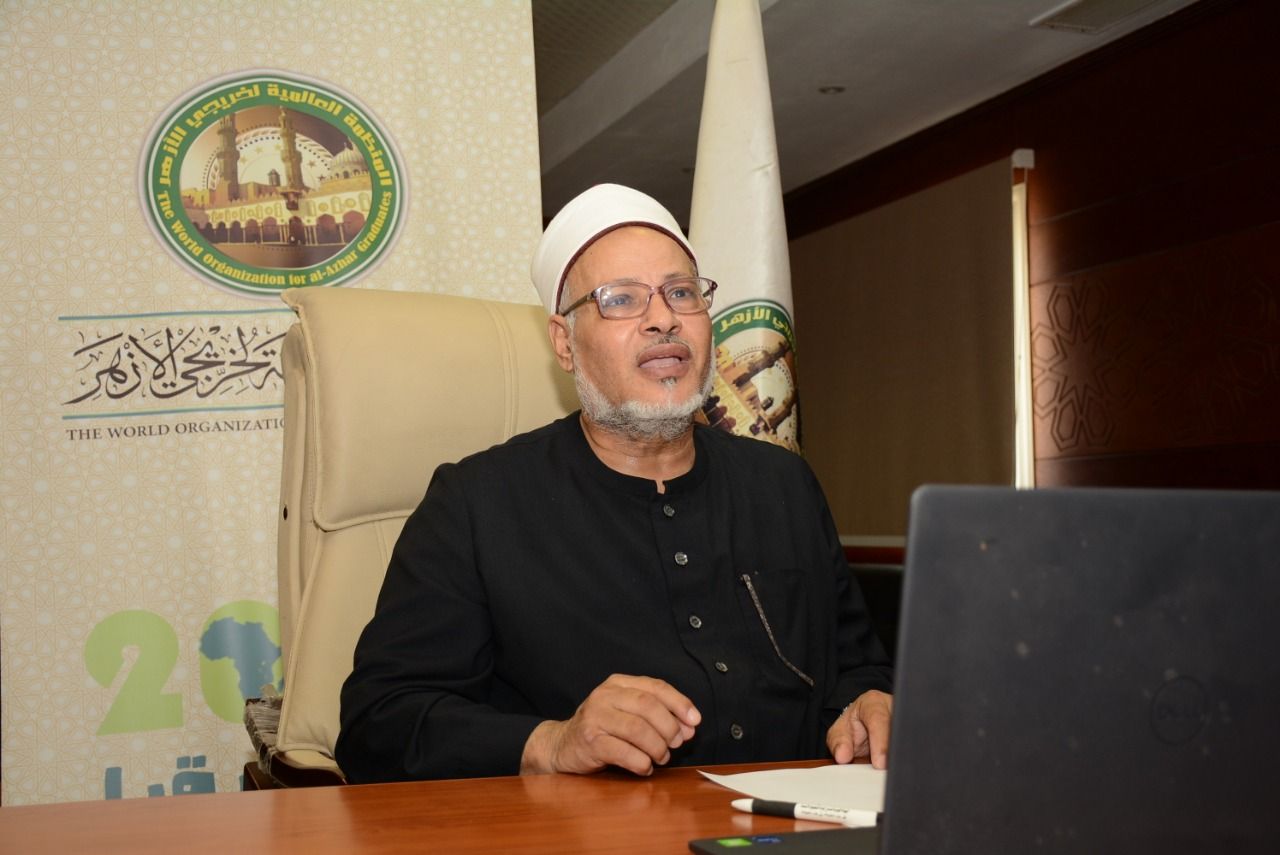 FOTO Syekh Prof. Dr. Ibrahim Al-Hudhud di kantor OIAA Pusat