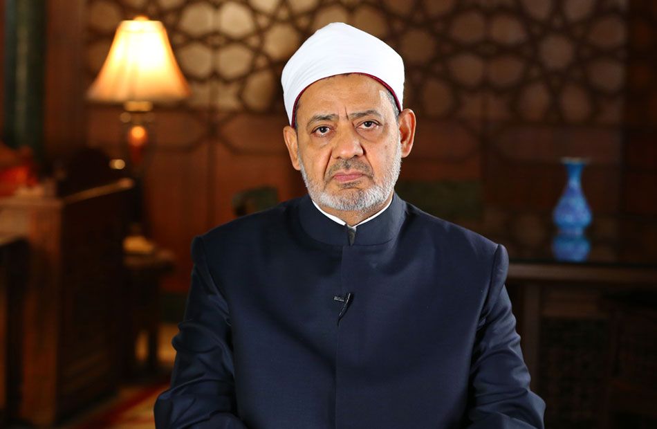 FOTO Imam Akbar Syekh Prof. Dr. Ahmad Ath-Thayyib, pemimpin tertinggi Al-Azhar.
