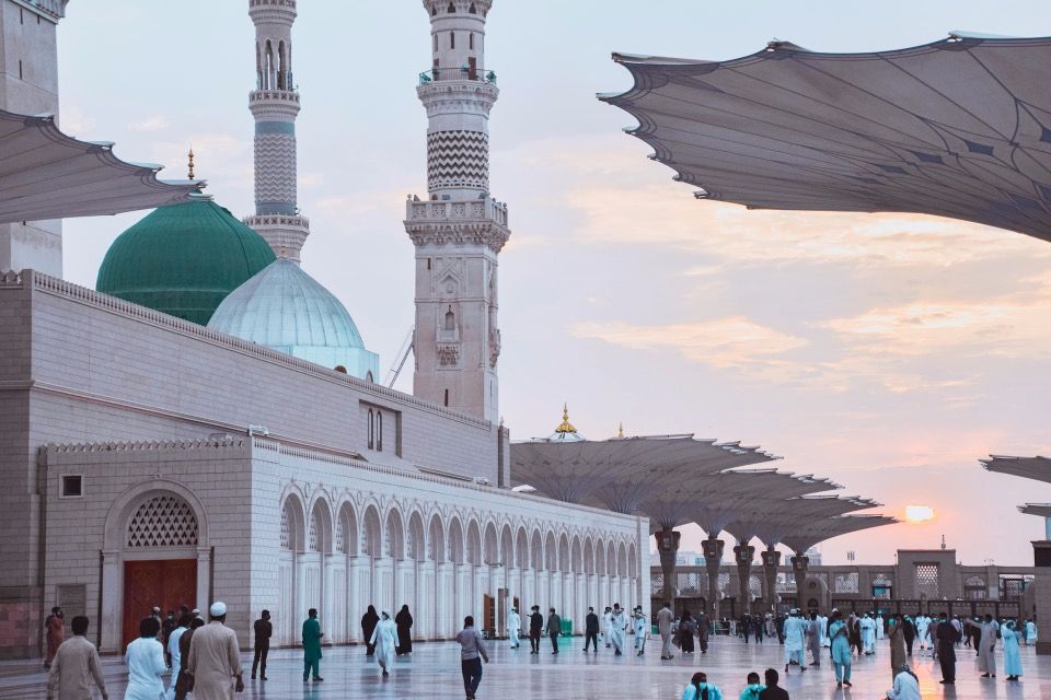 FOTO Masjid Nabawi di Al-Madinah Al-Munawwarah (Haidan/Unsplash)