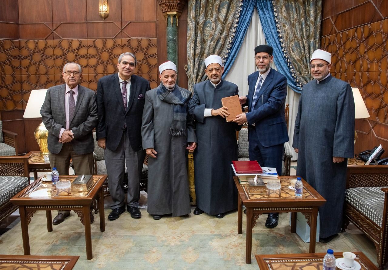 FOTO Pertemuan Persatuan Akademi Bahasa Arab dengan Imam Akbar Syekh Ahmad Ath-Thayyib 