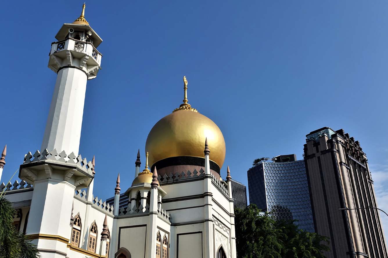 FOTO Masjid Sultan, Singapura (S Fraser/Unsplash)