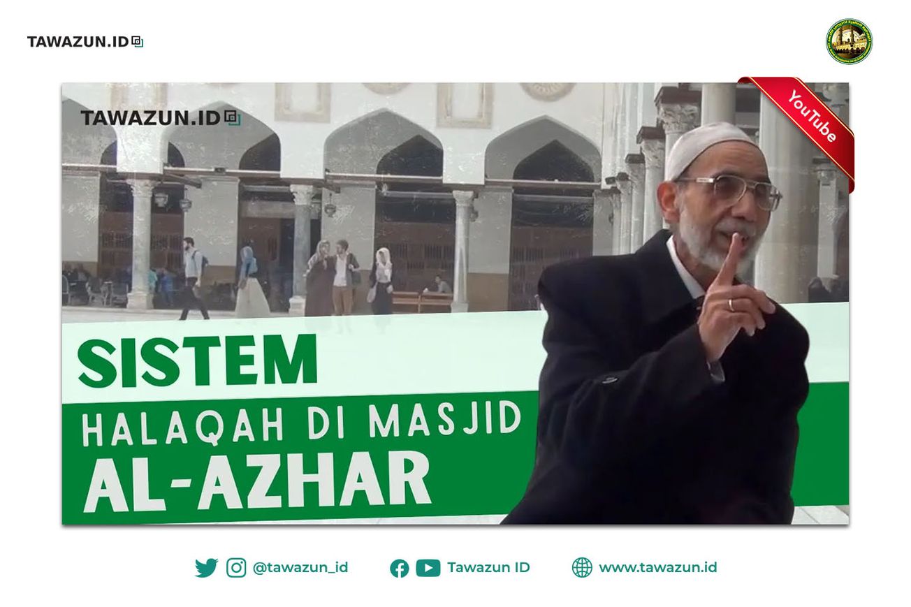 FOTO Syekh Ahmad Ma'bad Abdulkarim di Masjid Al-Azhar