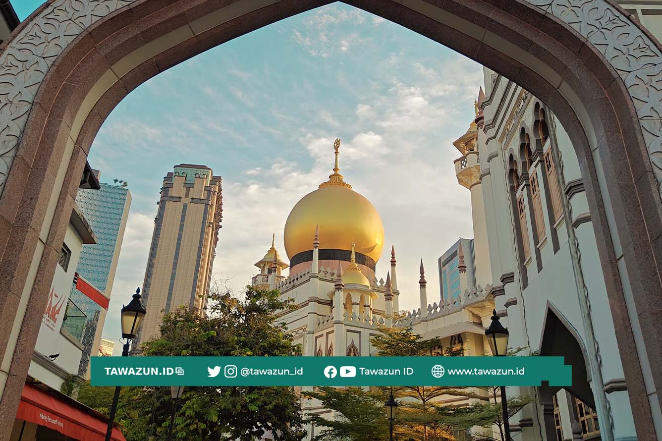 FOTO Masjid Sultan, Singapura (Unsplash/Chagaavar Lee)
