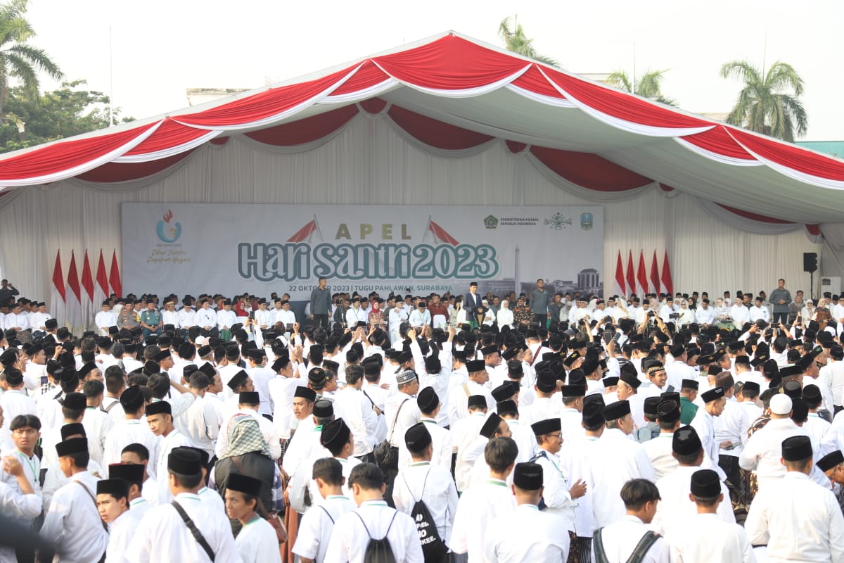 FOTO Apel Hari Santri Nasional 2023 (Humas Menpan RB)