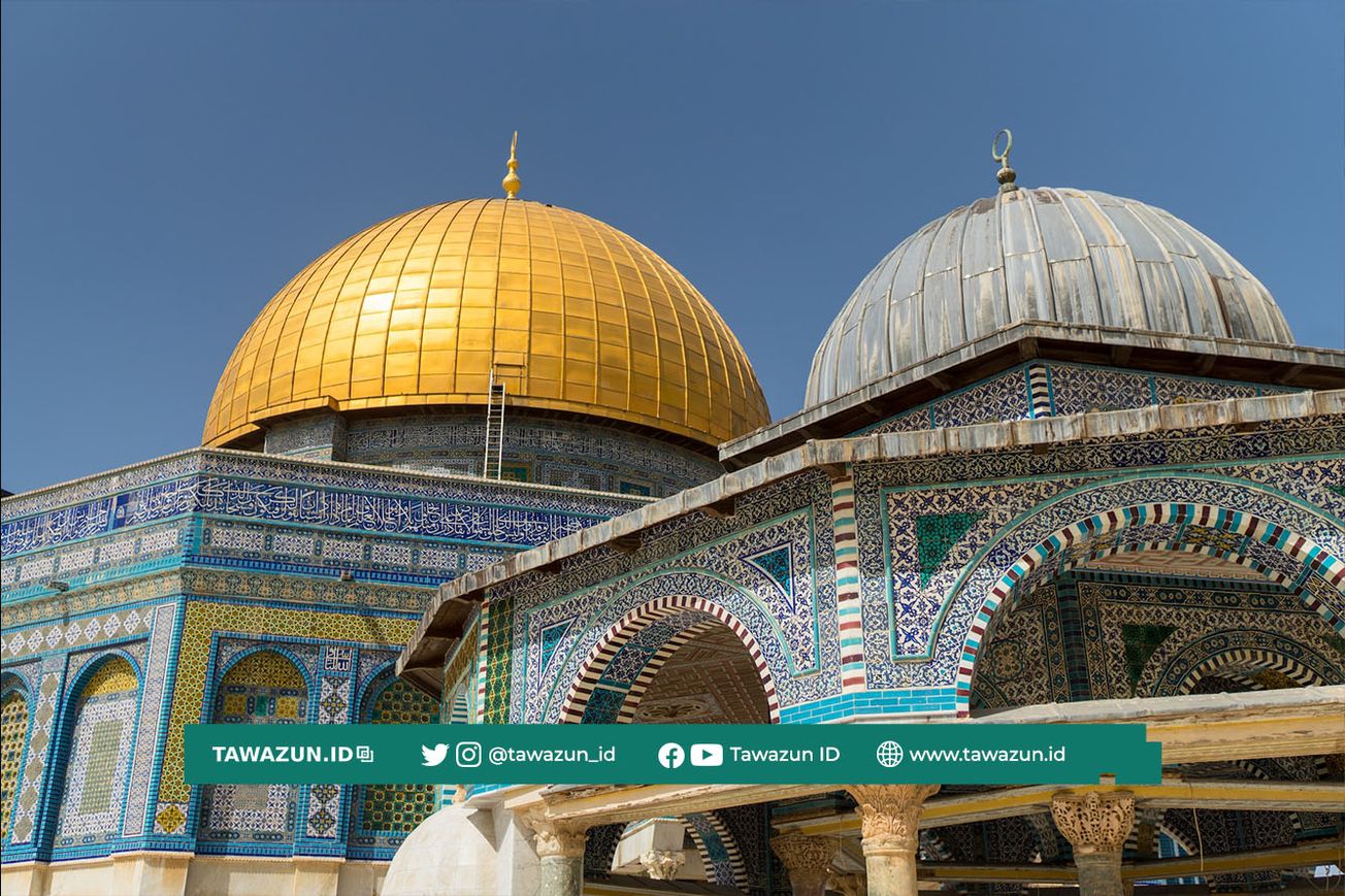 FOTO Kubah Shakhrah, Masjidil Aqsha (Unsplash/Raimond Klavins)