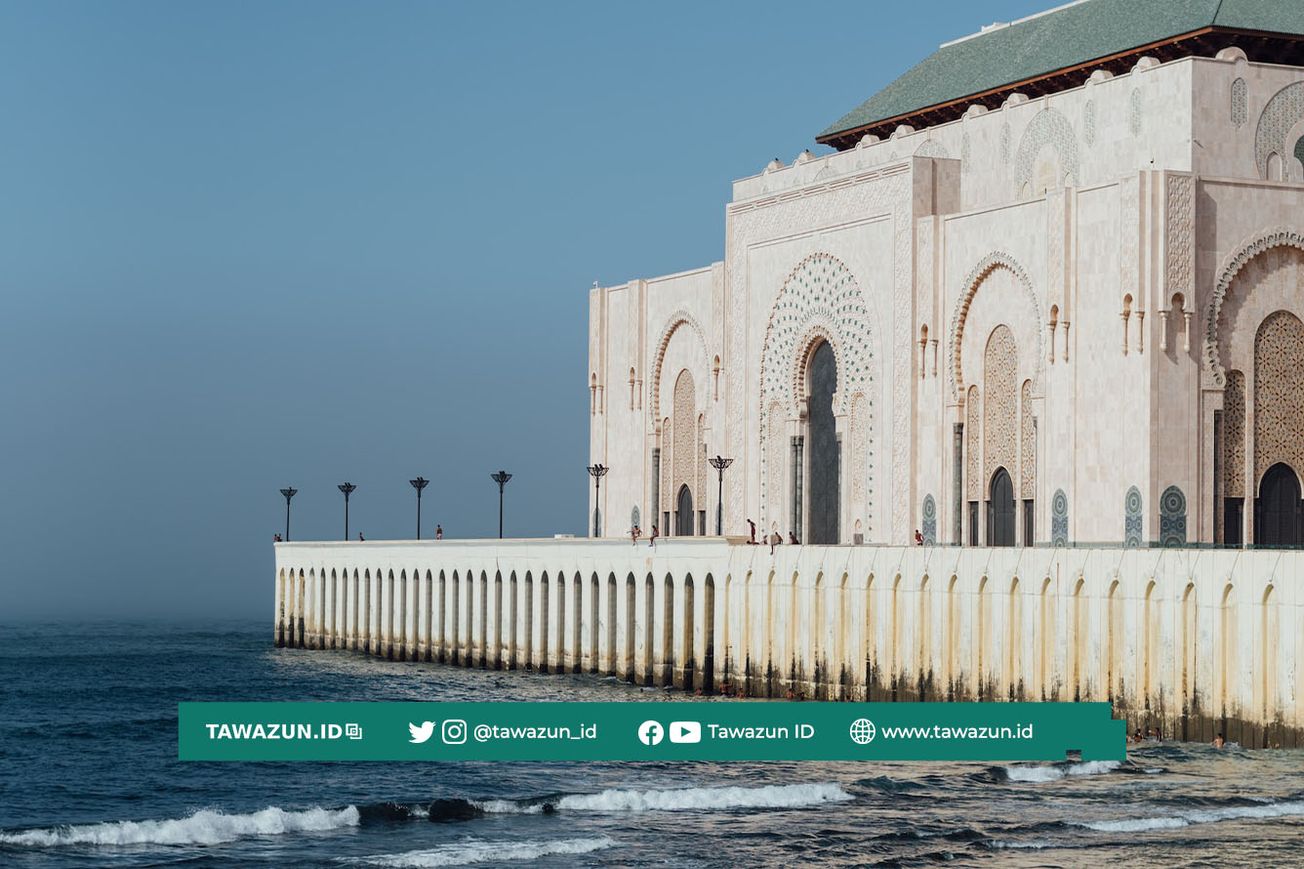 FOTO Masjid Hasan II, Casablanca, Maroko (Unsplash/Mourad Saadi)