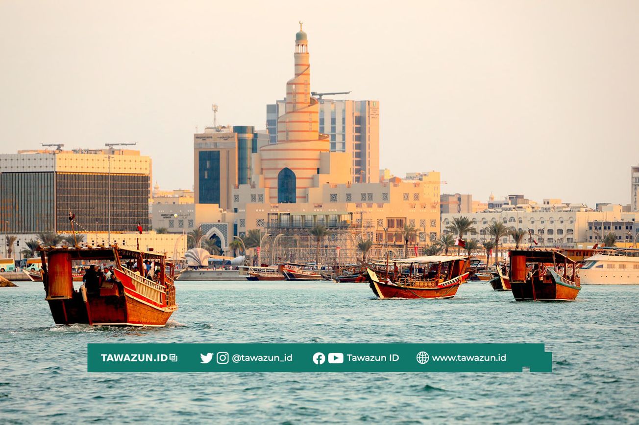 FOTO Al-Fanar, Qatar Islamic Culture Center. (Unsplash/Rahul Joglekar)