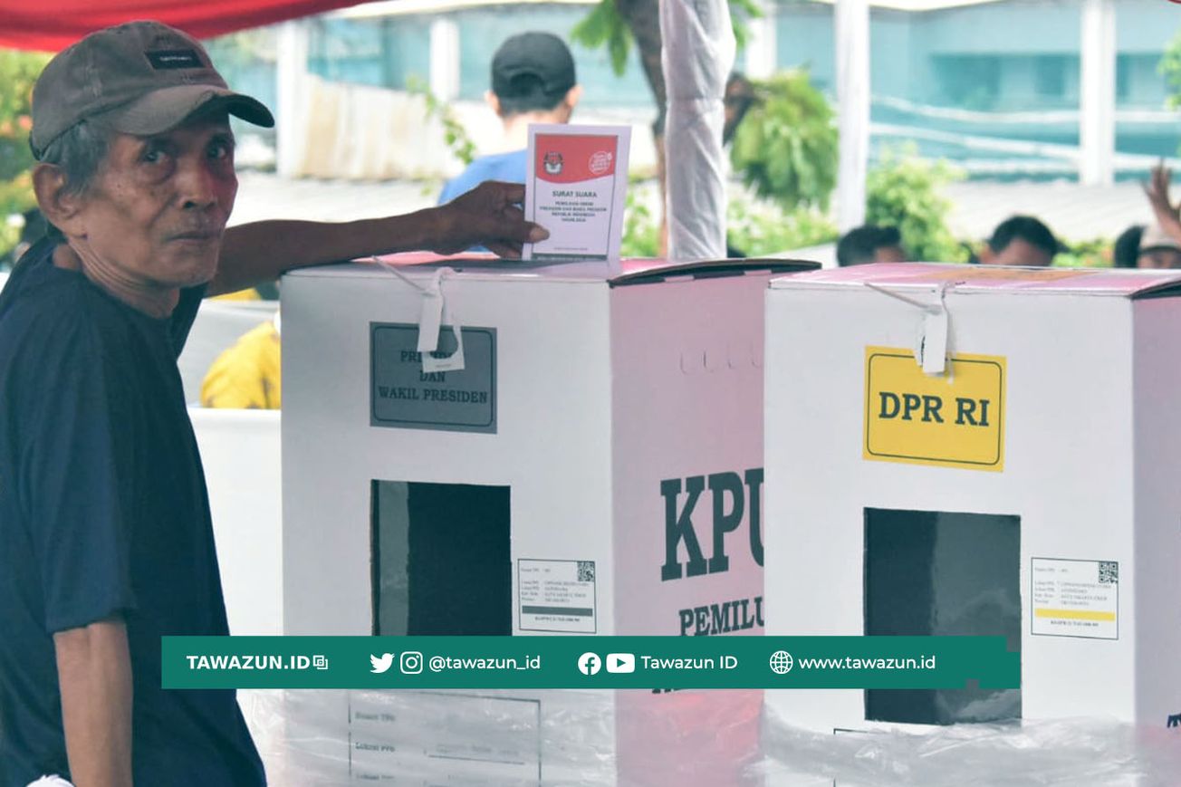 FOTO Dokumentasi pemungutan suara (Website KPU)