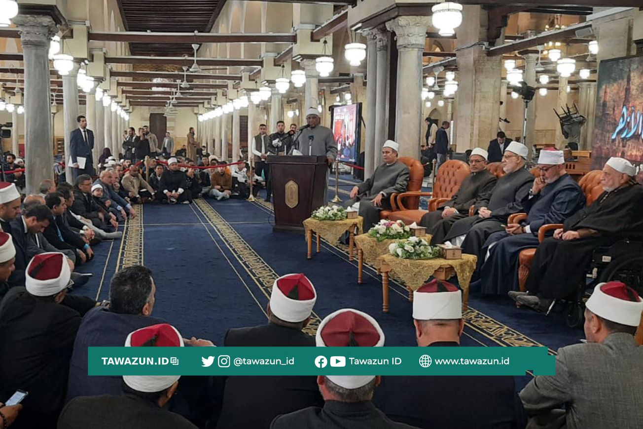 FOTO Puncak acara perayaan hari lahir Masjid Al-Azhar.