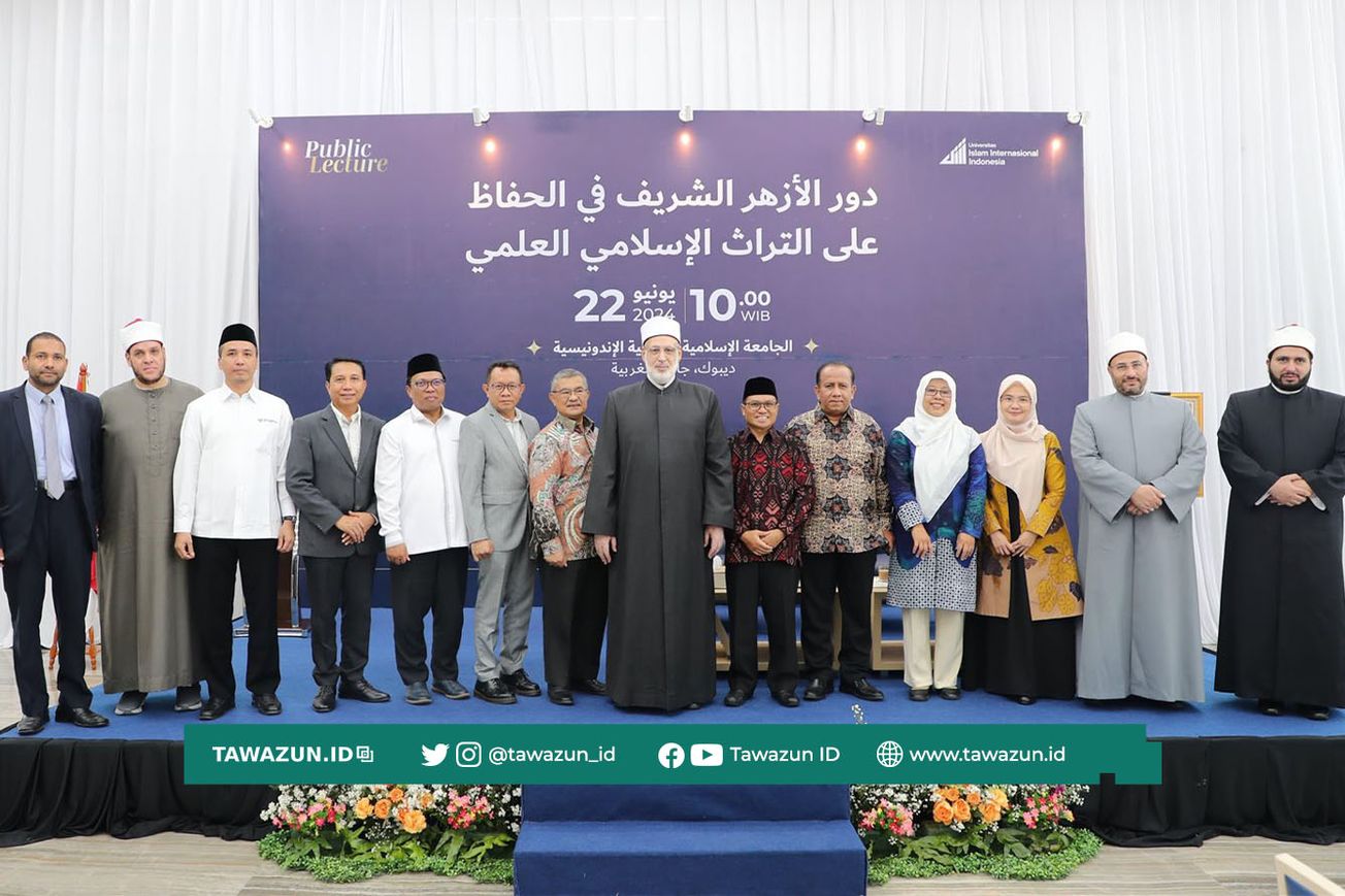 FOTO Wakilul-Azhar Syekh Muhammad Adh-Dhuwaini dalam momen kunjungan di Indonesia.