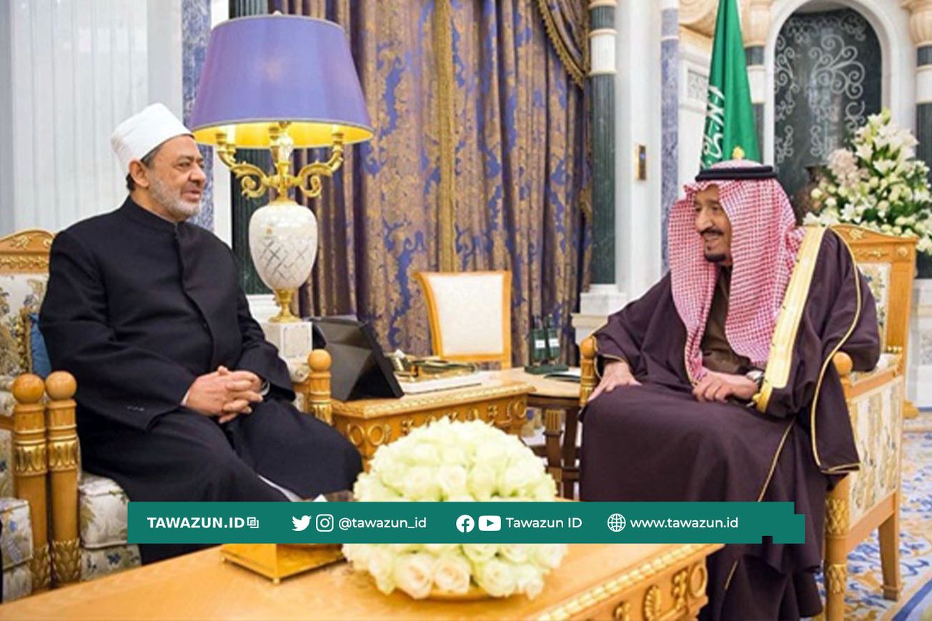 FOTO Syekhul-Azhar bersama Raja Salman (Al-Azhar)