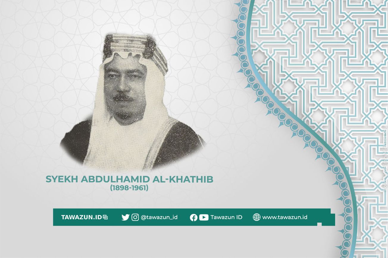 FOTO Potret Syekh Abdulhamid Al-Khathib.