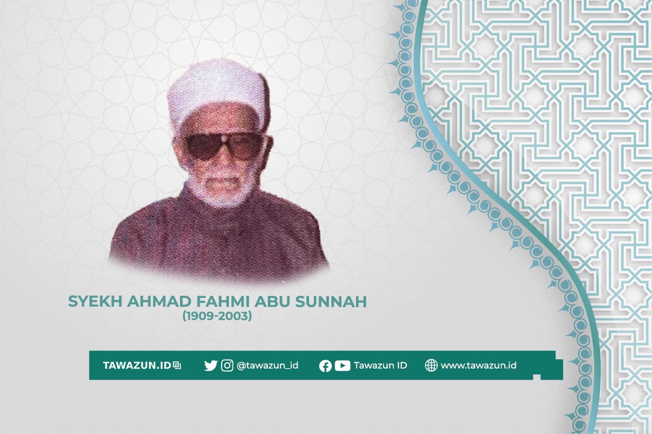 FOTO Syekh Ahmad Fahmi Abu Sunnah, Pionir Kajian Teori Hukum Islam.