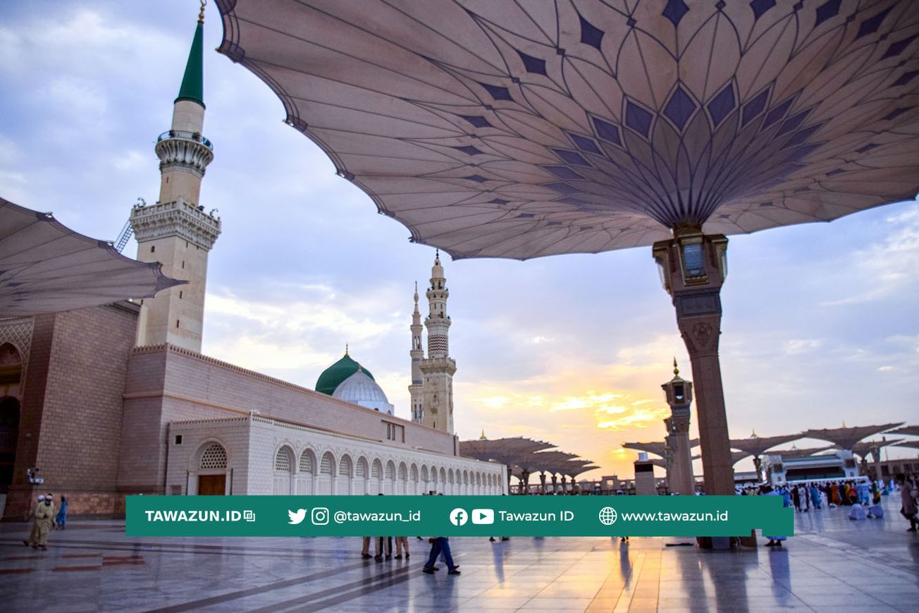 FOTO Masjid Nabawi di Madinah. (Unsplash/Haidan)