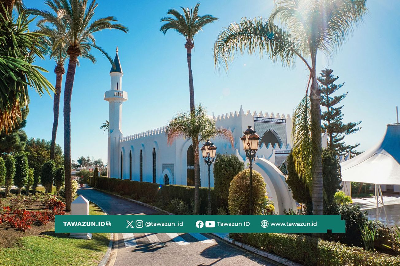 FOTO Marbella Mosque, Andalusia, Spanyol. (Acool Rocket)