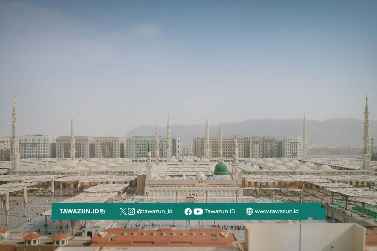 FOTO Masjid Nabawi di Madinah (Unsplash/Helmi Tan)