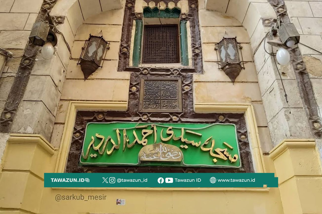FOTO Masjid Syekh Ahmad Ad-Dardir di Kairo, Mesir. (Dok. Komunitas Sarkub Mesir)