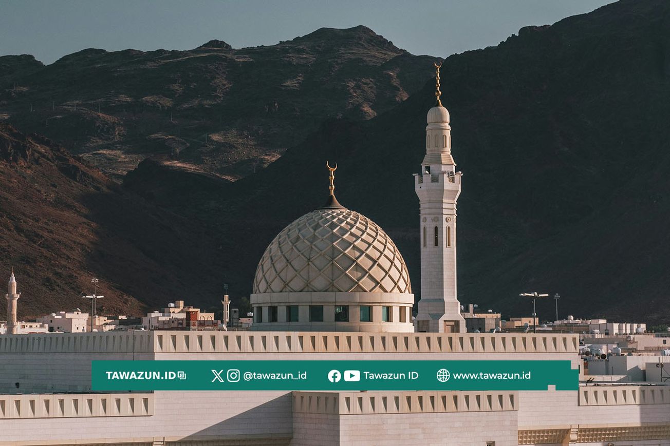 FOTO Masjid Syuhada Uhud di Madinah Al-Munawwarah. (Unsplash/Said Alamri)