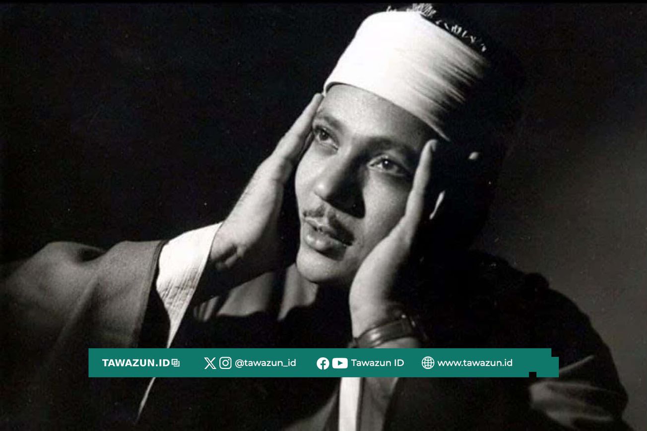 FOTO Syekh Abdulbasith Abdusshamad, Sang Qari' Legendaris dengan Suara Emas.