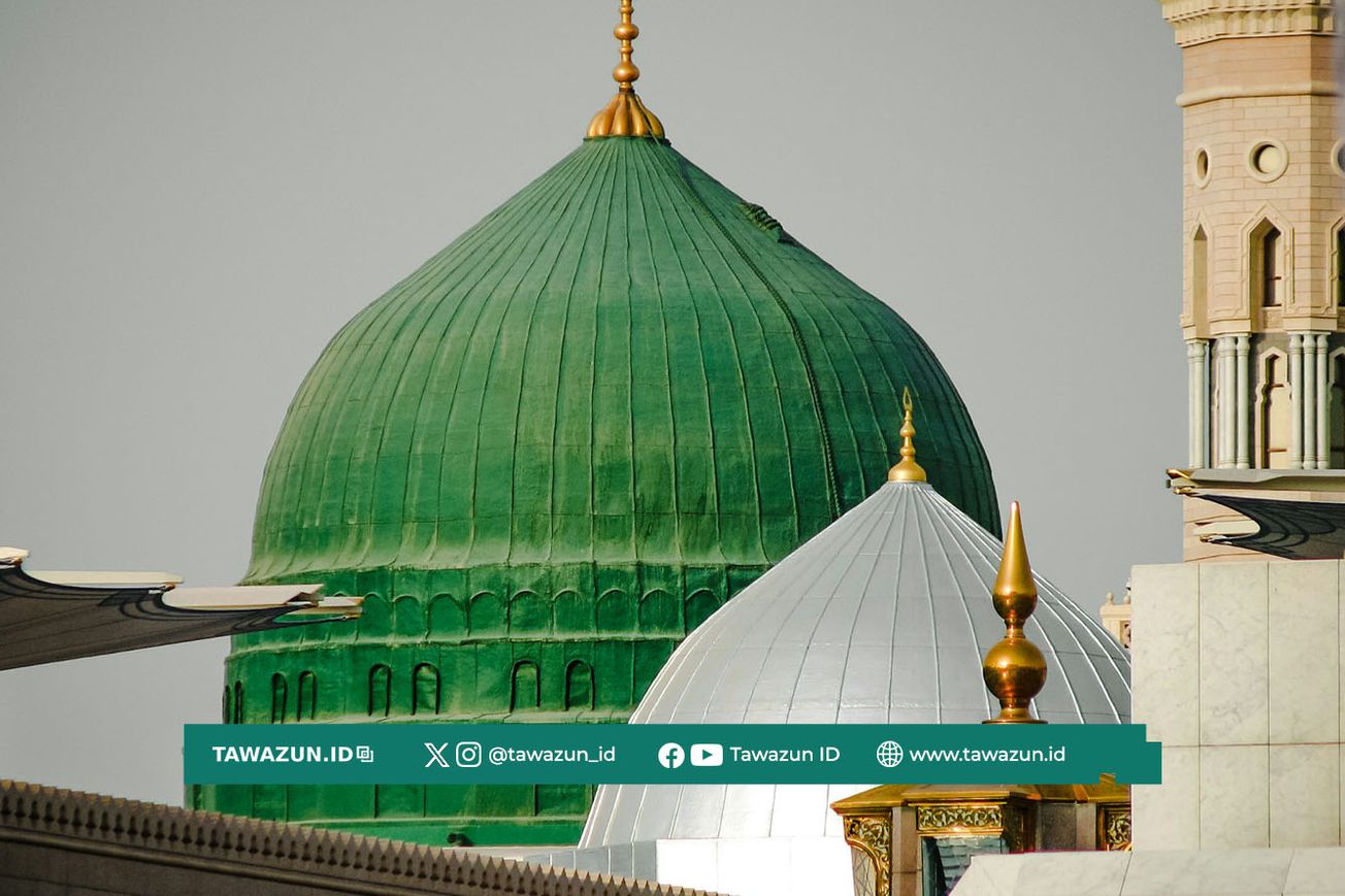 FOTO Masjid Nabawi di Madinah. (Unsplash/Sam Riz)