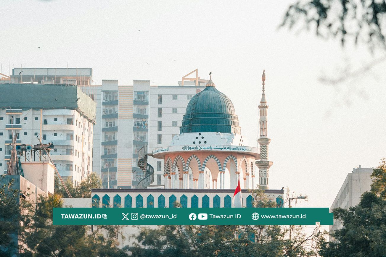 FOTO Sebuah masjid di Karachi, Pakistan. (Unsplash/Tahamie Farooqui)