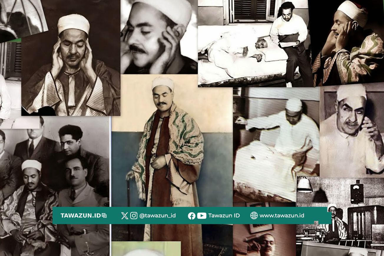 FOTO Syekh Muhammad Rif’at yang dijuluki Sang Dawai Langit, Qari' Legendaris yang Mendunia.