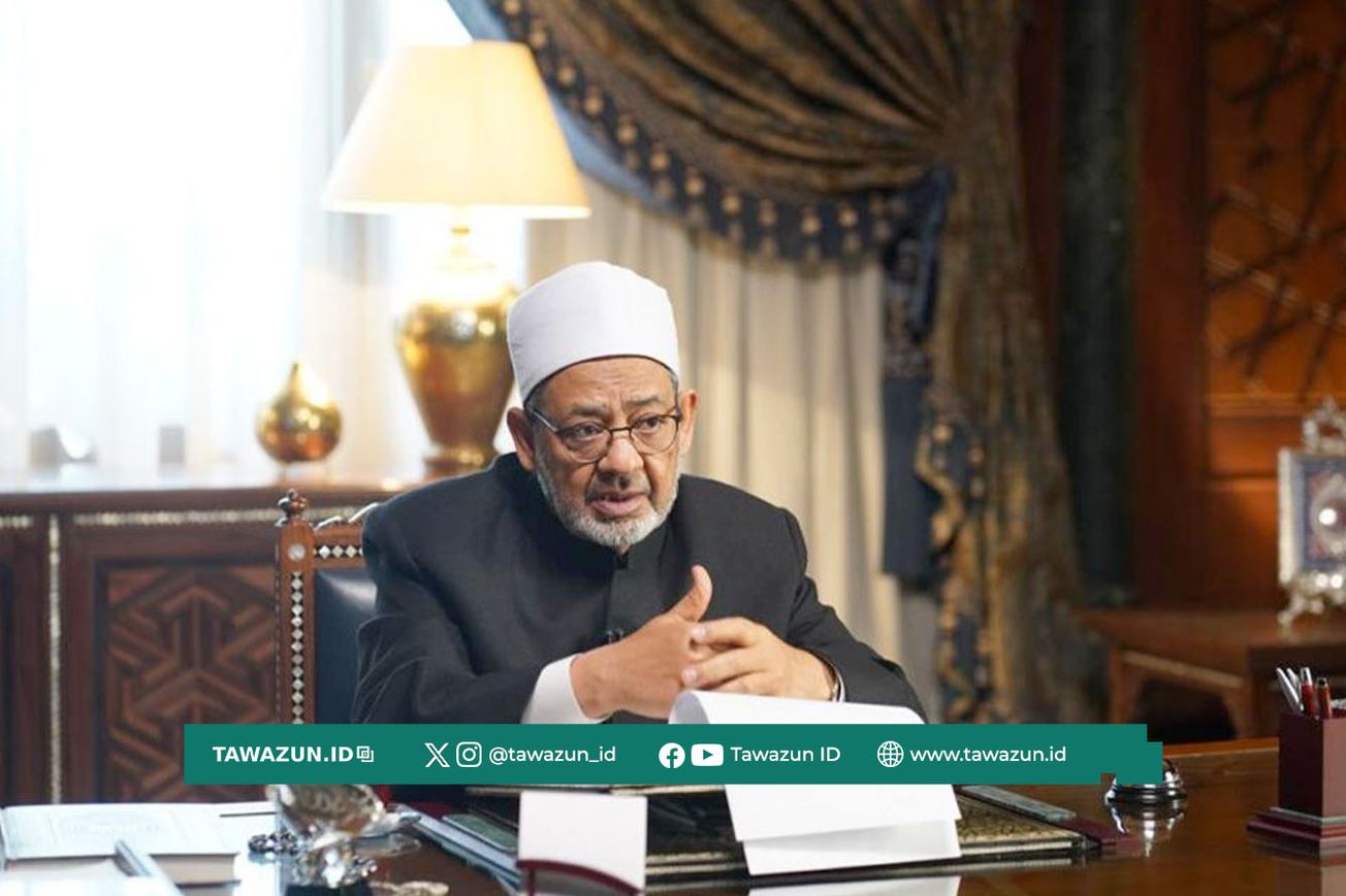 FOTO Imam Akbar Syekh Ahmad Ath-Thayyib, Syekhul-Azhar.