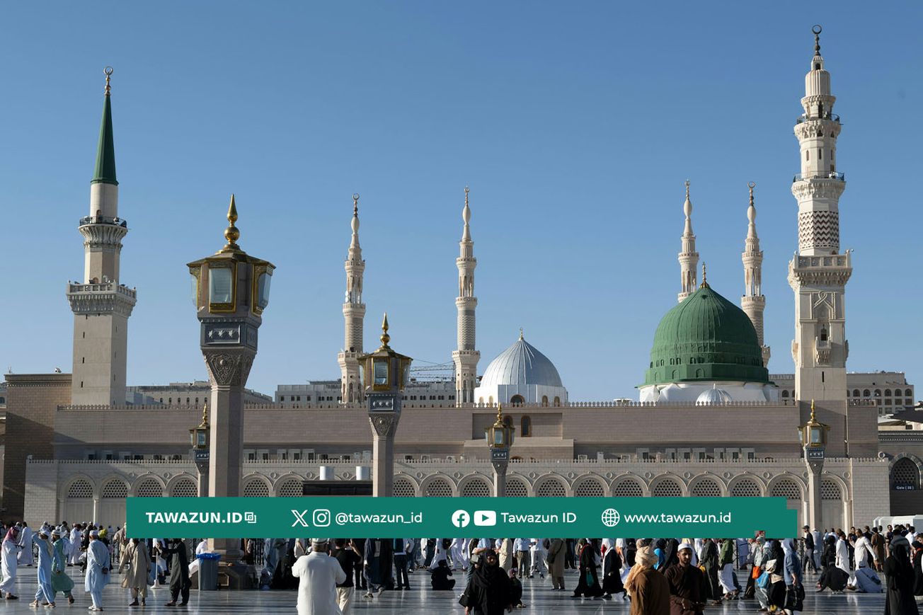 FOTO Masjid Nabawi di Madinah. (Unsplash/Tarik Sami)