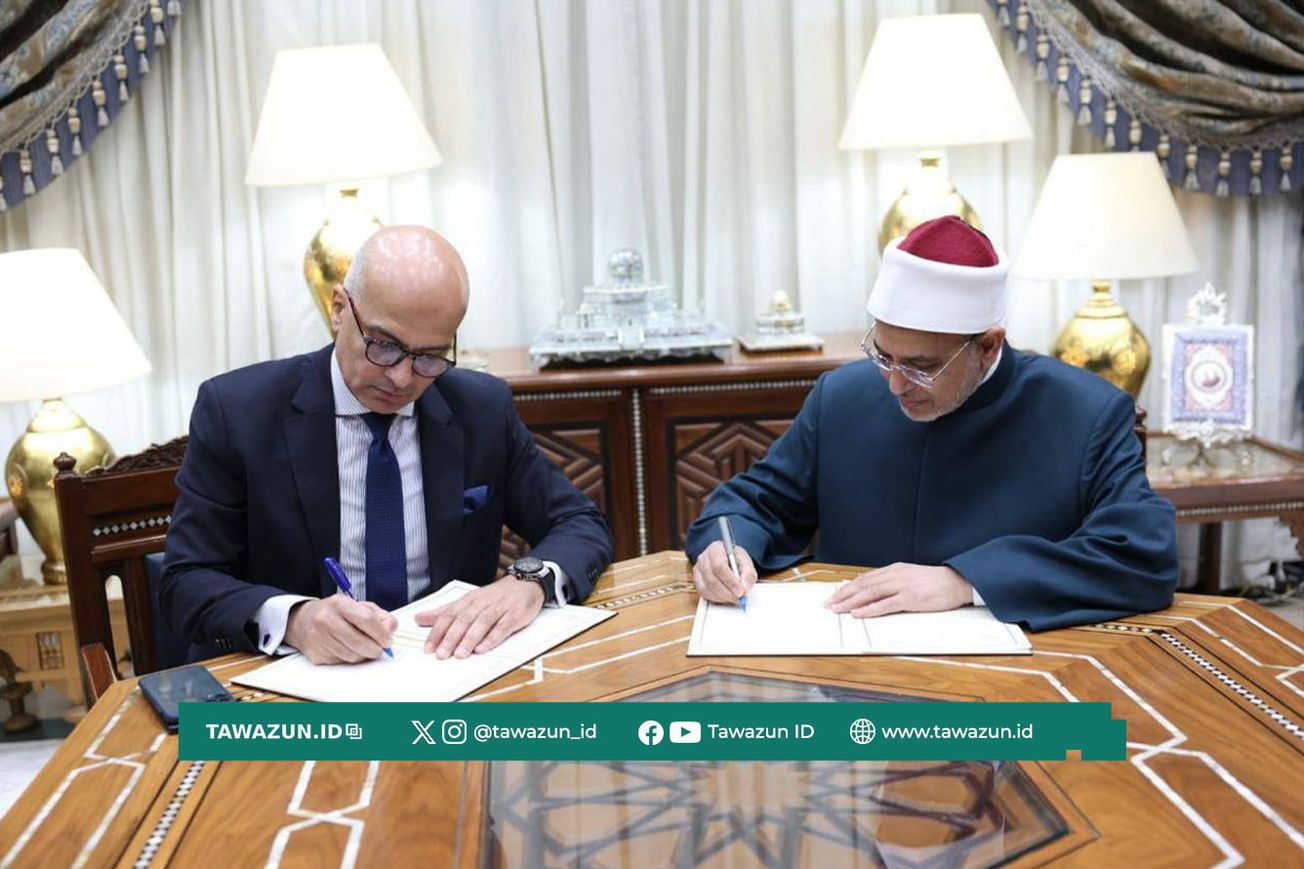 FOTO Penandatanganan kerja sama Al-Azhar dan Ain Shams.