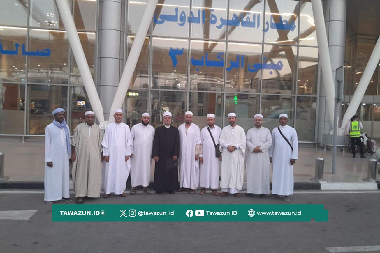 FOTO Kedatangan sebagian imam dan dai dari 8 negara.