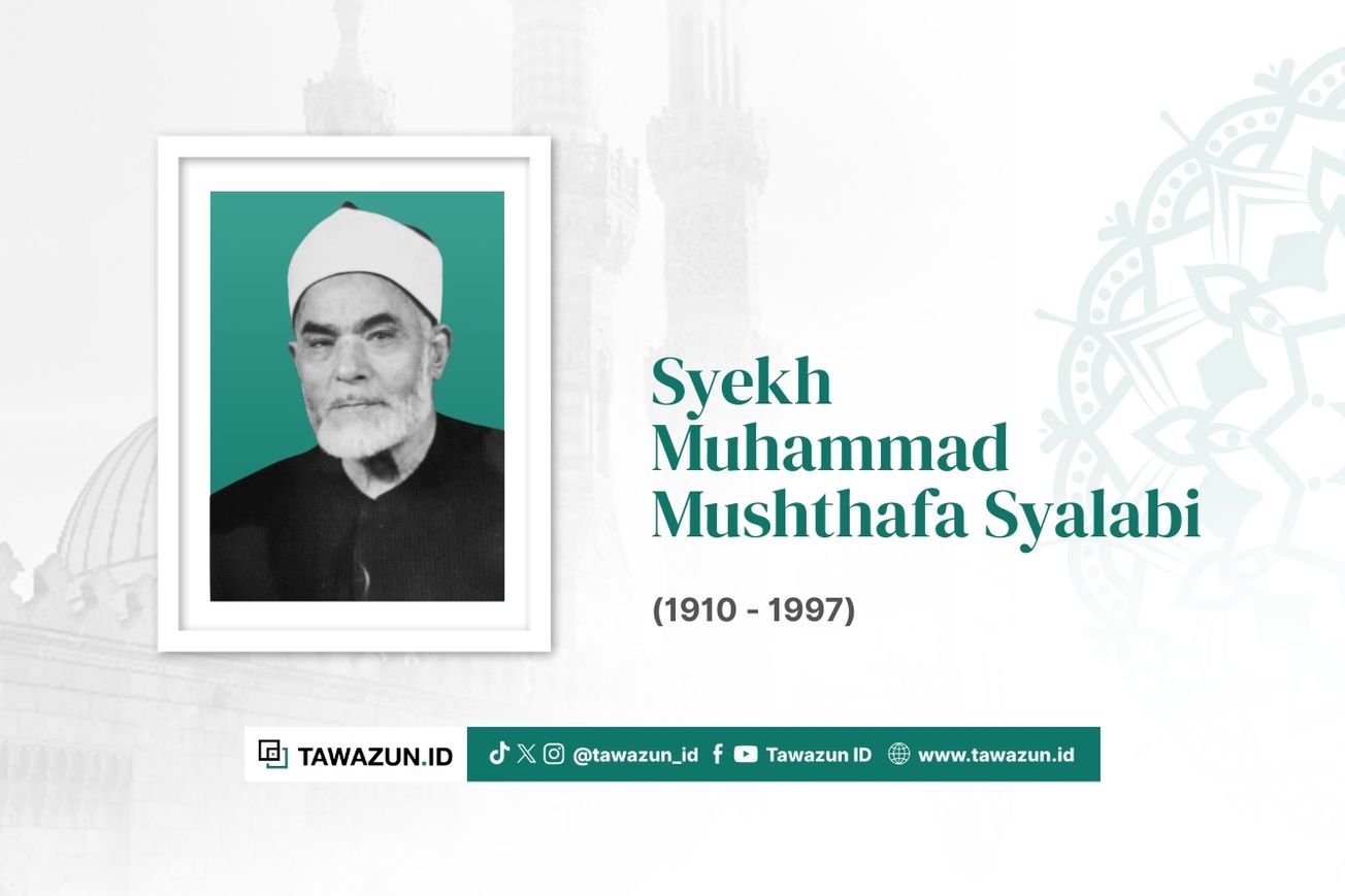 FOTO Potret Syekh Muhammad Mushthafa Syalabi. (Facebook)