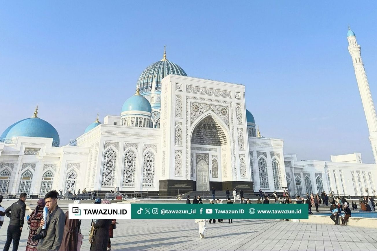 FOTO Kompleks Imam Al-Bukhari di Uzbekistan. (Unsplash/Misbah)