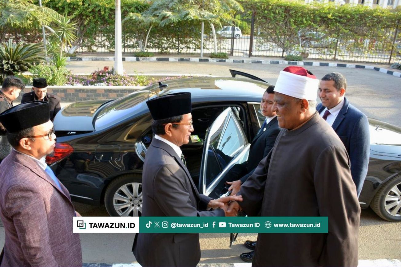 FOTO Kunjungan Menteri Agama RI disambut Ketua Dewan Direksi OIAA Pusat di Kairo, Mesir.