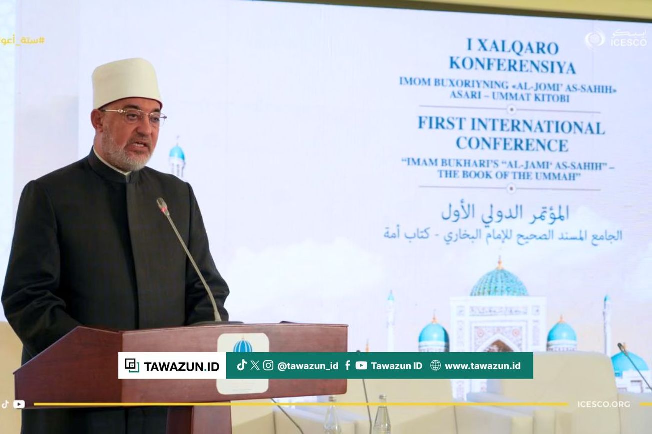 FOTO Mufti Republik Arab Mesir Syekh Dr. Nazhir Muhammad ‘Ayyad di Uzbekistan.